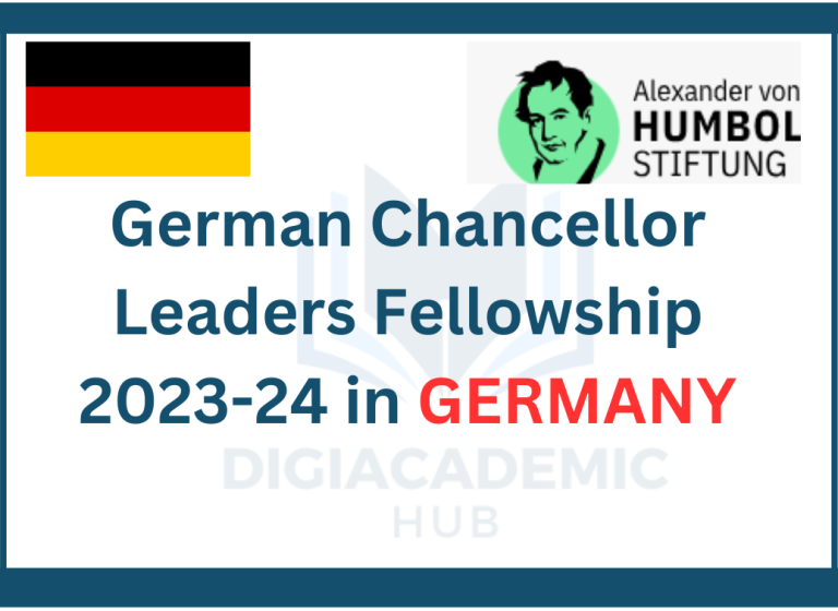 German Chancellor Leaders Fellowship 2023-24 in Germany