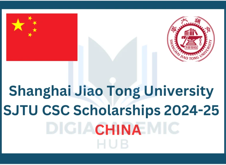 Shanghai Jiao Tong University SJTU CSC Scholarships 2024-25