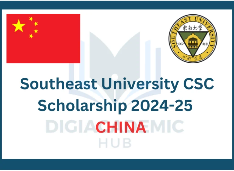 Southeast University fully funded CSC Scholarship 2024-25 In China