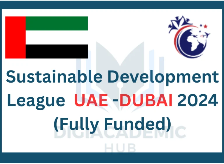 Sustainable Development League Dubai 2024 (Fully Funded)