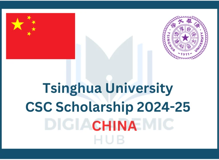Tsinghua University CSC Scholarship 2024-25