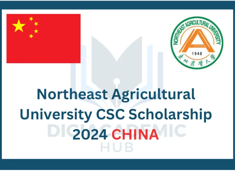 Northeast Agricultural University CSC Scholarship 2024 Study in China