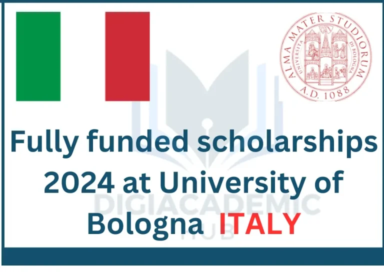 Fully funded scholarships 2024 at University of Bologna Italy
