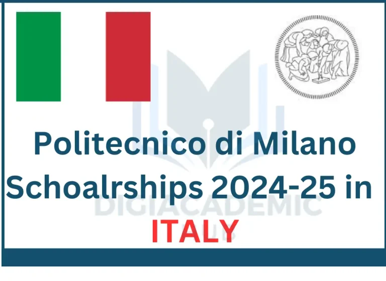 Politecnico di Milano Schoalrships 2024-25 in italy fully funded