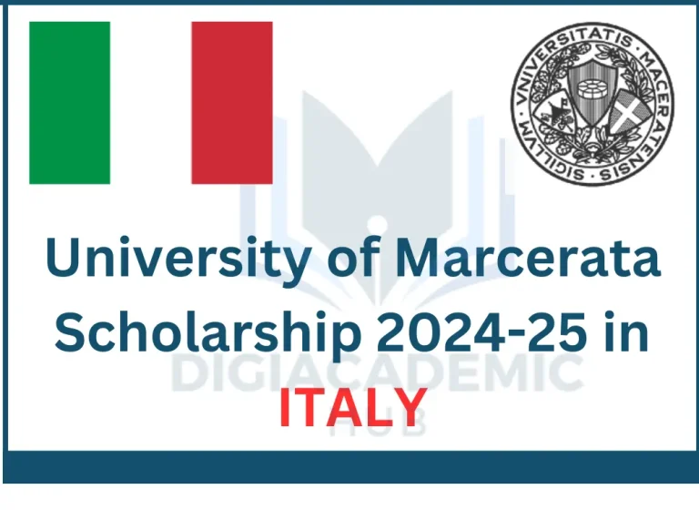 University of Marcerata Scholarship 2024-25 (study in Italy)