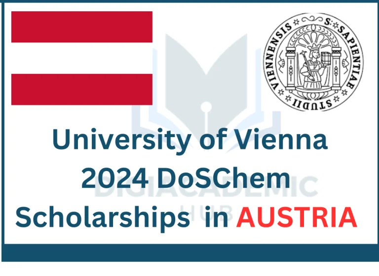 2024 DoSChem PhD Scholarships in Austria