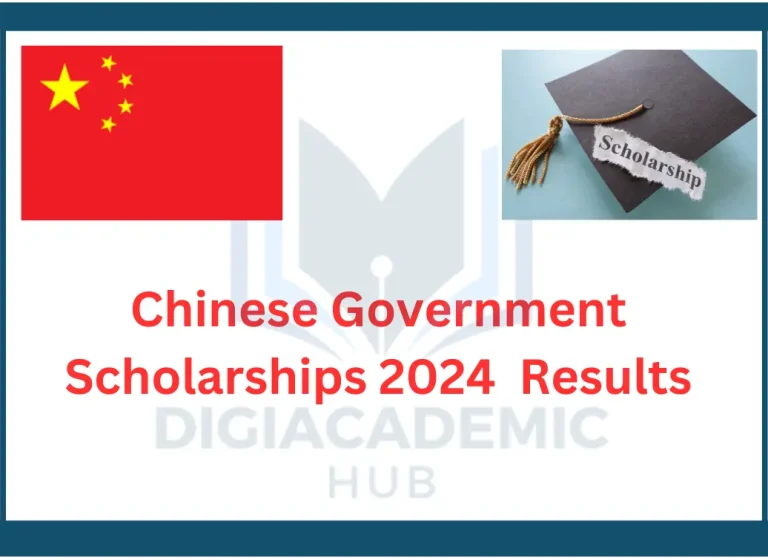 Chinese Government Scholarships 2024 Results