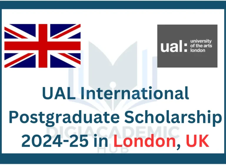 UAL International Postgraduate Scholarship 2024-25 in London